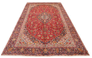 Handknuten persisk matta, Kashan 380 x 276 cm