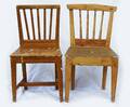 Barnstolar 2st, allmoge, 1800-tal