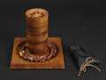 Piet Hein. Tårnspil - Tower Game - teaktræ