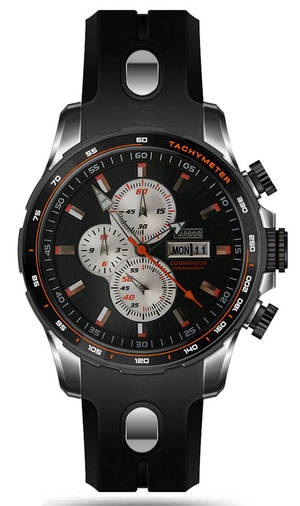 Barbos Commandor herrearmbåndsur