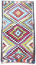 Persisk Kermanshah nomade-kelim, 303x153 cm. Denne vare er sat til omsalg under nyt varenummer 4923245