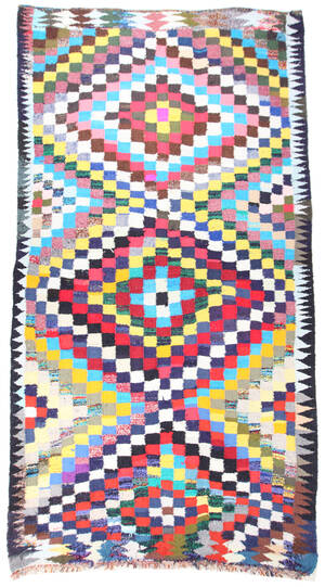 Persisk Kermanshah nomade-kelim, 303x153 cm. Denne vare er sat til omsalg under nyt varenummer 4923245