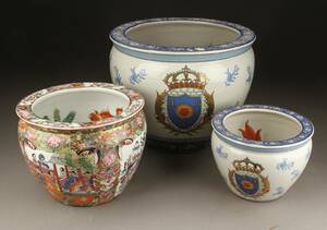 Tre krukker af porcelæn, 1900-tallet 3