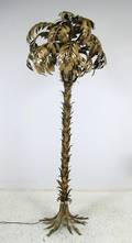 Große Stehleuchte in Form einer Palme, Italien 196070er Jahre