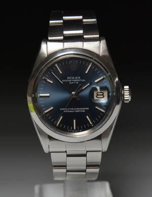 Rolex Oyster Perpetual Date Chronometer herrearmbåndsur af stål Denne vare er sat til omsalg under nyt varenummer 4493147