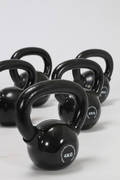Kettlebell håndvægte - vinylbelagte 8