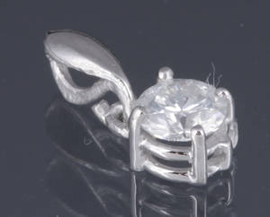Diamantvedhæng, ca. 0.40 ct