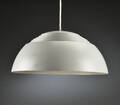 Arne Jacobsen  AJ-pendel af grålakeret metal, Ø 50 cm. Denne vare er sat til omsalg under nyt varenummer 4905318