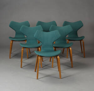 Arne Jacobsen. Grand Prix stole 6 