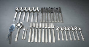 Sigvard Bernadotte for Georg Jensen. Bernadotte bestik af sølv 33