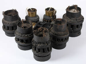 Samling vognhjuls lamper 8