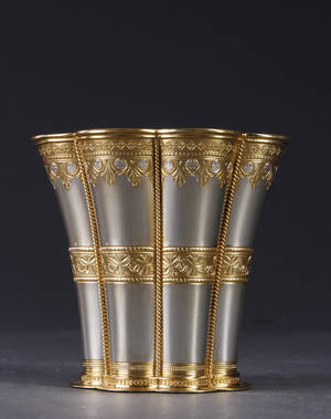 A. Michelsen. Margretebæger. Sterlingsølv.