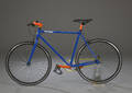 Von Braun. Fixiebike. Blå