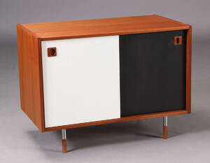 Dansk møbelproducent. Skænk, teakteæ, 1960erne 