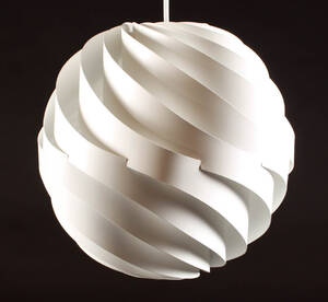 Louis Weisdorfs. Loft lampe model Turbo