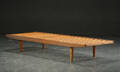 Daybed af egetræ, dansk møbelproducent 1960erne