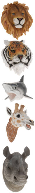 Dyrehoveder til væg 5 Denne vare er sat til omsalg under nyt varenummer 4099400