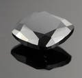 Uindfattet behandlet sort diamant ca 9.04  ct.