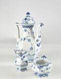 Delar till kaffeservis Musselmalet. Royal Copenhagen 3
