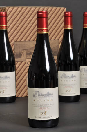 30 fl. Eugenio Collavini, Pucino Colli Orientali del Friuli, refusco dal peduncolo rosso 2009 306