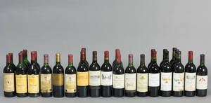 Samling Médoc vine bl.a. Chateau Livran m.m. 30