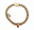 Armband med berlocker, 18k, 1963