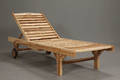 Teak Solvogn med bakke