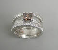 Diamantring. Ca. 1.85 ct