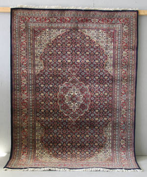 Orientalisk handknuten matta Kashmir Keshan mått 186 x 265 cm