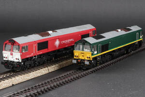 Heljan. To lokomotiver, Märklin kompatible, Class 66 2