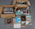 Samlig div. Märklin lokomotiver, vogne, huse m.m.
