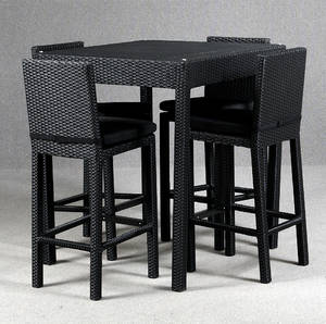 Havemøbler. Barsæt, polyrattan 5