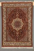 Ægte tæppe. Persisk Isfahan 126 x 183