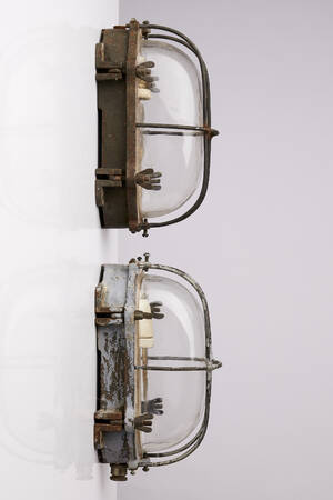 Industrilampor 2 st 
