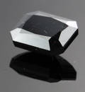 Uindfattet behandlet sort diamant ca 6.13  ct.