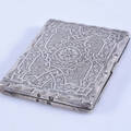 CIGARETTETUI, sterlingsilver, England.