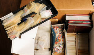 England. Parti i stor flyttekasse