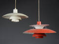 Poul Henningsen. To pendler, PH5 og PH43 2