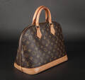 Louis Vuitton. Håndtaske. Monogram canvas. Model Alma Satchel  Denne vare er sat til omsalg under nyt varenummer 4481376