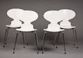 Arne Jacobsen 1902-1971. Fire stole myren, model 3101 4