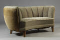 Dansk møbelproducent. Banansofa, 1940erne 