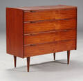 Dansk møbelproducent. Kommode, teaktræ