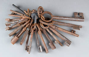 Samling nøgler, 16-17- og 1800-tallet 24
