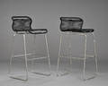 Verner Panton 1926 -1998. To Tivoli barstole, sorte 2