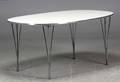 Piet Hein 1905-1996  Bruno Mathsson 1907-1988. Super Ellipse spisebord