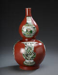 Kinesisk vase af porcelæn, 19002000-tallet.
