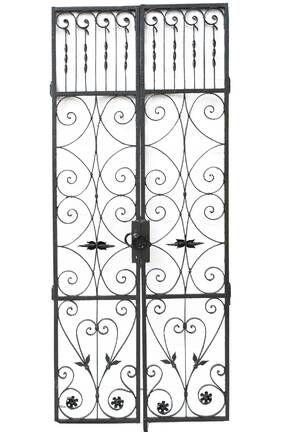 Smidesdörrar ett par, 1900-tal