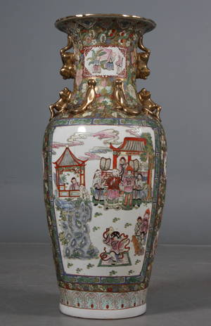 Stor Kinesisk kolosalvase.