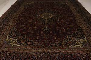 Orientmatta, handknuten, Kashan, 390x300 cm