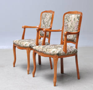 Par armstole. Rokoko-stil